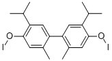 Thymol Iodide Structure,552-22-7Structure