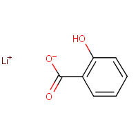 Lithium salicylate Structure,552-38-5Structure