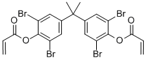 2,2,6,6-Tetrabromobisphenoladiacrylate Structure,55205-38-4Structure