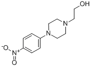 2-[4-(4-Nitrophenyl)piperazino]-1-ethanol Structure,5521-38-0Structure