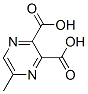 5-Methyl-2,3-pyrazinedicarboxylic acid Structure,5521-60-8Structure