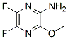 Pyrazinamine, 5,6-difluoro-3-methoxy-(9ci) Structure,55215-73-1Structure