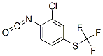 2-Chloro-1-isocyanato-4-trifluoromethylsulfanyl-benzene Structure,55225-89-3Structure