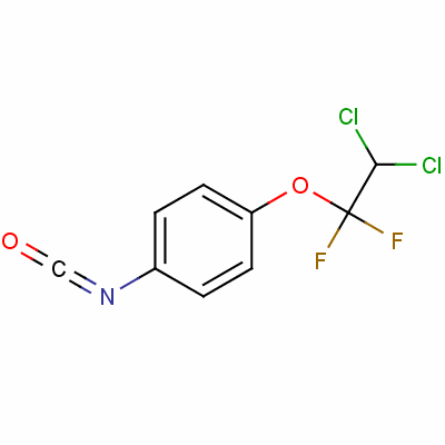 1-(2,2-Dichloro-1,1-difluoroethoxy)-4-isocyanatobenzene Structure,55225-96-2Structure