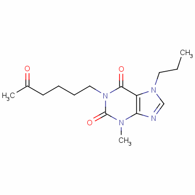 Propentofylline Structure,55242-55-2Structure