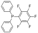 Pentafluorophenyldiphenylphosphine Structure,5525-95-1Structure