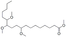 9,12,13-Trimethoxyoctadecanoic acid methyl ester Structure,55255-76-0Structure