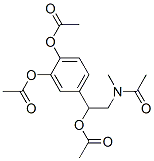 N-[2-(acetyloxy)-2-[3,4-bis(acetyloxy)phenyl ]ethyl ]-n-methylacetamide Structure,55268-54-7Structure