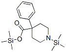 4-Phenyl-1-trimethylsilyl-4-piperidinecarboxylic acid trimethylsilyl ester Structure,55268-57-0Structure