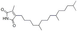 3-Methyl-4-(5,9,13-trimethyltetradecyl)-1h-pyrrole-2,5-dione Structure,55268-59-2Structure