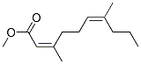 (2Z,6z)-3,7-dimethyl-2,6-decadienoic acid methyl ester Structure,55283-15-3Structure