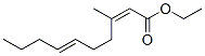 (2Z,6e)-3-methyl-2,6-decadienoic acid ethyl ester Structure,55283-34-6Structure