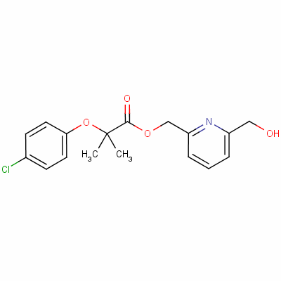 Pirifibrate Structure,55285-45-5Structure