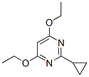 Pyrimidine, 2-cyclopropyl-4,6-diethoxy- (9ci) Structure,552881-09-1Structure