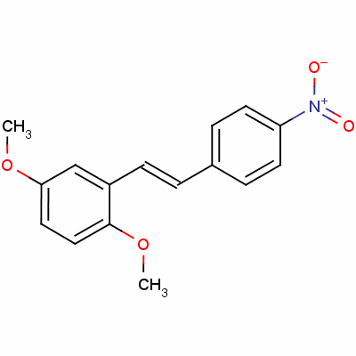 Benzene,1,4-dimethoxy-2-[2-(4-nitrophenyl)ethenyl]- Structure,5529-38-4Structure