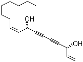 1,9-Heptadecadiene-4,6-diyne-3,8-diol Structure,55297-87-5Structure