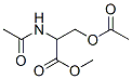 N,o-diacetyl-dl-serine methyl ester Structure,55299-57-5Structure