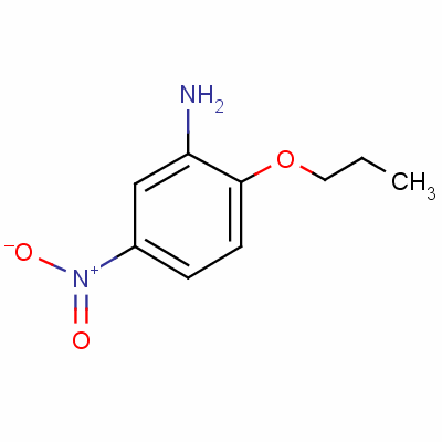 1-N-propoxy-2-amino-4-nitrobenzene Structure,553-79-7Structure