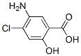 5-Amino-4-chlorosalicylic acid Structure,55302-98-2Structure