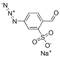 Benzenesulfonic acid,5-azido-2-formyl-,sodium salt Structure,55305-94-7Structure