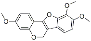 3,9,10-Trimethoxy-6h-benzofuro[3,2-c][1]benzopyran Structure,55306-18-8Structure