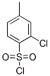 2-Chloro-4-methylbenzenesulfonyl chloride Structure,55311-94-9Structure