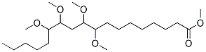 9,10,12,13-Tetramethoxyoctadecanoic acid methyl ester Structure,55319-80-7Structure