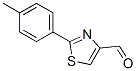 2-P-tolyl-thiazole-4-carbaldehyde Structure,55327-29-2Structure