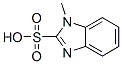 1-Methylbenzimidazole-2-sulfonic acid Structure,5533-38-0Structure