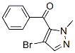 Pyrazole,5-benzoyl-4-bromo-1-methyl- Structure,55342-96-6Structure