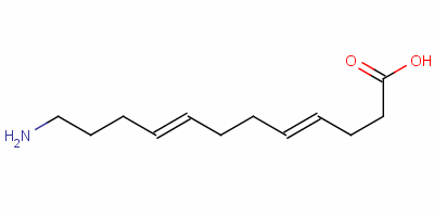 (4E,8e)-12-aminododeca-4,8-dienoic acid Structure,55348-78-2Structure