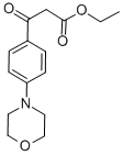 3-(4-Morpholin-4-yl-phenyl)-3-oxo-propionic acid ethyl ester Structure,55356-46-2Structure