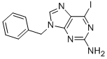 2-Amino-9-benzyl-6-iodopurine Structure,553645-21-9Structure