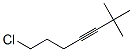 2,2-Dimethyl-7-chloro-3-heptyne Structure,55402-10-3Structure