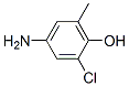 4-Amino-2-chloro-6-methylphenol Structure,55411-44-4Structure