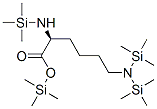 N2,n6,n6-tris(trimethylsilyl)-l-lysine trimethylsilyl ester Structure,55429-07-7Structure