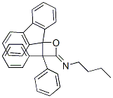 N-(3’,3’-diphenylspiro[9h-fluorene-9,2’-oxetan]-4’-ylidene)-1-butanamine Structure,55429-22-6Structure