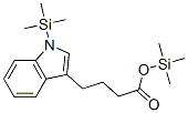 1-Trimethylsilyl-1h-indole-3-butyric acid trimethylsilyl ester Structure,55429-34-0Structure