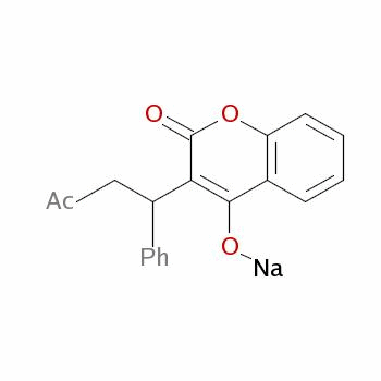 3-(3-Oxo-1-phenylbutyl)-4-sodiooxy-2h-1-benzopyran-2-one Structure,5543-79-3Structure