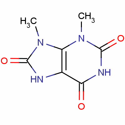 7,9-Dihydro-3,9-dimethyl-1h-purine-2,6,8(3h)-trione Structure,55441-63-9Structure