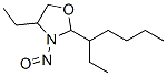 Oxazolidine,4-ethyl-2-(1-ethylpentyl)-3-nitroso-(9ci) Structure,554445-46-4Structure