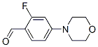 2-Fluoro-4-(n-morpholino)benzaldehyde Structure,554448-63-4Structure