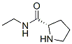 2-Pyrrolidinecarboxamide,n-ethyl-,(2s)-(9ci) Structure,55446-83-8Structure