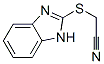 Acetonitrile,(1h-benzimidazol-2-ylthio)-(9ci) Structure,55460-35-0Structure