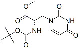 N-(t-butoxycarbonyl)alanine,3-uracil-1-yl-,methyl ester Structure,55461-88-6Structure