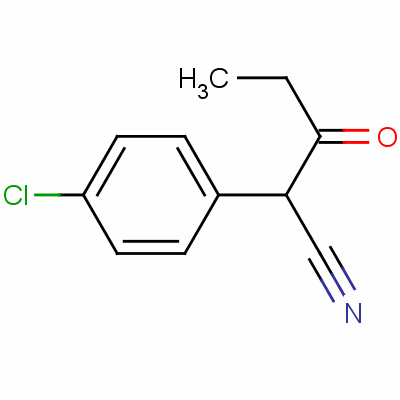 2-(4-Chlorophenyl)-3-oxovaleronitrile Structure,55474-40-3Structure