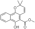 Mollugin Structure,55481-88-4Structure