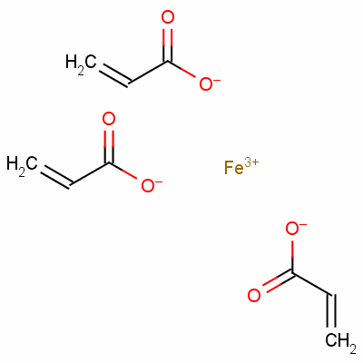 Iron(iii) acrylate Structure,55488-18-1Structure