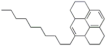 4-Decyl-1,2,3,3a,5a,6,7,8-octahydropyrene Structure,55493-75-9Structure