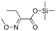 2-(Methoxyimino)butanoic acid trimethylsilyl ester Structure,55493-93-1Structure